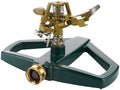 Heavy Duty Pulsating Impact Lawn Sprinkler with Metal Base Heavy by Unknown