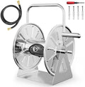 SPECILITE Garden Hose Reel, Holds 5/8In 75ft Capacity, with 6ft Leader Pipe by SPECILITE