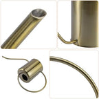 Stainless Steel Watering Kettle Long Spout Practical Pot for Indoor Outdoor Plants Brass Color Gardening Can for Home Use - Image 2