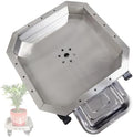 Drip Tray for Bottom Watering - Heavy Duty Pan with Silent Pulley for Indoor and Outdoor Use by Unknown