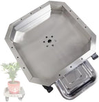 Drip Tray for Bottom Watering, Heavy Duty Large Pan with Silent Pulley for Indoor and Outdoor Plants, Efficient Water Collection and Easy Maintenance by PCWLH