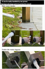 Freestanding Vertical Garden Water Faucet - Anti-Freeze Hose Holder with Lockable Tap for Lawn, Patio, Villa, and Courtyard Irrigation & Washing, Fountain Feature - Image 7