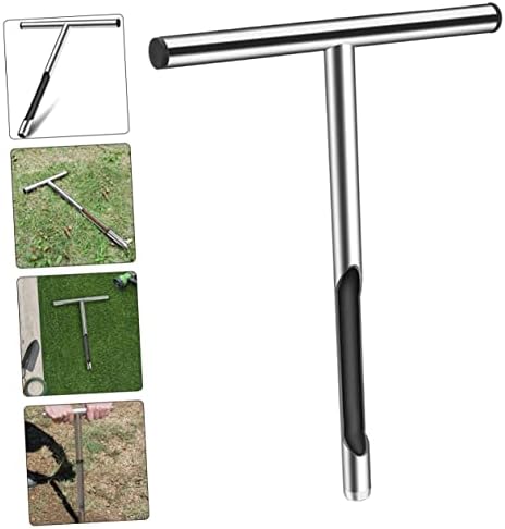 T Handle Soil Sampler Probe, 304 Stainless Steel for Outdoor Field - Image 3