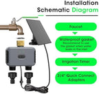 Solar WiFi Water Timer WiFi Solar Irrigation Controller Waterproof - Image 6