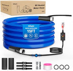 Nilight 15FT Heated Water Hose RV 5/8”Inside Diameter -45°F Freeze by Nilight
