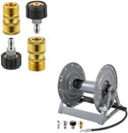 FIXFANS Pressure Washer Adapter Sets,Pressure Washer Hose Reel by FIXFANS