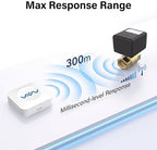 VAW Smart Water Shut Off Valve System - 2 * 1/2' Automatic Heavy Full Port Valve + 4 Wireless Water Leak Detectors + Controller, No Hub, 3-Year Battery, IP66 Waterproof for Kitchen Bathroom Basement - Image 6