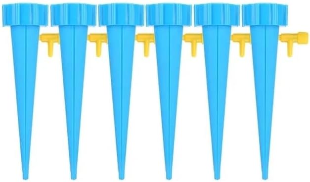 Irrigation System forgarden Automatic Drip Irrigation System Self Watering Spike for Greenhouse Garden Drip Irrigation Parts Garden Sprinkler(6pcs Blue) by Unknown
