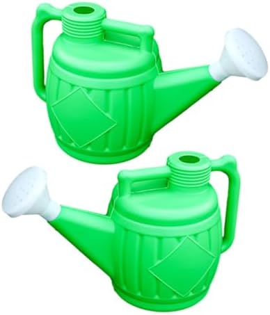 2 Pack Thickened 5l Plastic Watering Can for Plants Gardening by COOLHIYA