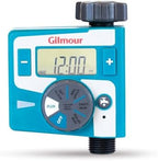 Gilmour Single Outlet Electronic Water Timer for Garden Hose, Irrigation Timer for Sprinklers and Drip Lines, Blue by Gilmour