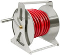 Stainless Steel Hose Reel holds 1/2 164ft Round Water Pipe for Garden by KONGKUNI