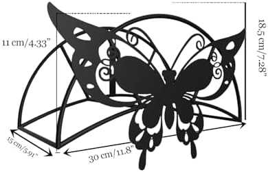 Garden Hose Holder Metal Wall Mount HeavyDuty 125'5/8"Butterfly Hose Hanger - Image 7