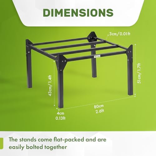 vegepod - Raised Garden Bed - Self Watering Container Garden Kit with Protective Cover, Easily Elevated to Waist Height, 2 Years Warranty (Medium, Stand) - Image 4