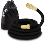 J&B XpandaHose 50ft Expandable Garden Hose- Heavy Duty Superior Strength 3750D - 4 -Layer Latex Core - Extra Strong Brass Connectors and Storage Bag (Black 50) - Image 6