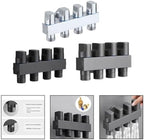 Brass Garden Hose Splitter 4 Outlet - Leak for proof Water Distributor with Flow Control Valves - Outdoor Faucet Manifold for Lawn Watering - 3/4 Inch Connection Black(Grey) - Image 7
