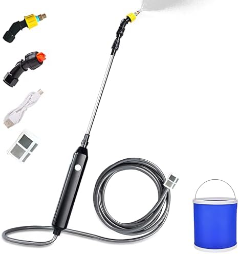 Stainless Steel Water Hose Sprayer Wand Spray with 2 Waterflow Options for Flowers, Shrubs, and Potted Plants (#3) by Ailgely