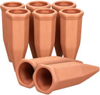 Terracotta Self Watering Spikes, 8 Pack Waterer Stakes by Unknown
