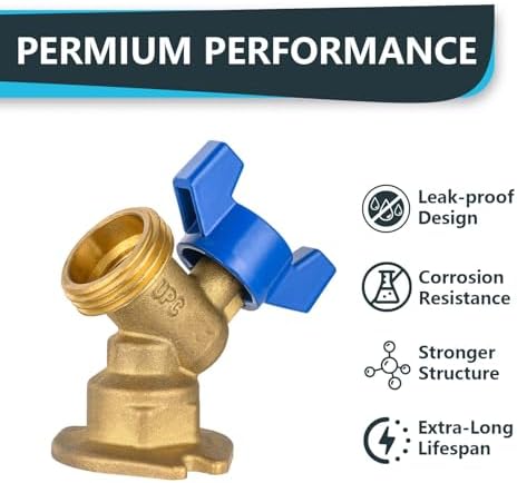 20Pack Seelink 3/4" FIP x 3/4" MHT Hose Bibb Valve - Image 3