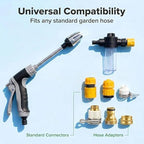 Power Blasters Water Hose Nozzle, High Pressure Sprayer with Soap Dispenser, 3 Spray Modes 360° Rotating Pressure Washer Nozzle for Garden Hose, Car Washing, Yard Patio Pets - Image 6