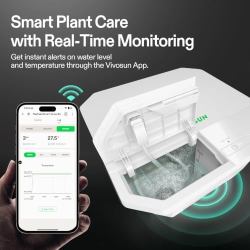 VIVOSUN FlexFeed DWC Hydroponic System Kit, Deep Water Culture Grow Kit - Image 6