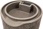 Good Ideas IMP-C50-KHA Impressions Bark Rain Saver, 50-Gallon, Khaki - Image 2