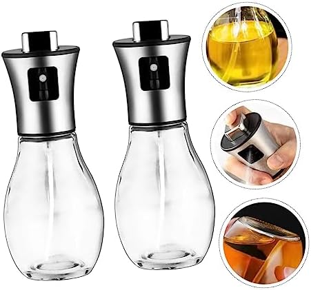 KICHOUSE 2pcs Stainless Steel Oil Sprayer Kitchen Oil Mister Spray Bottle for Spray Bottles for Sprayer Dispenser - Image 5