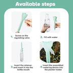 Adjustable Drip Irrigation System, Plant Self-Watering Spike, Auto Flower Water Dripper for Garden, Indoor (White-20PCS) - Image 6