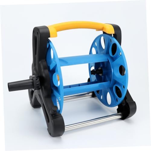 Happyyami Garden Hose Reel Freestanding Heavy Duty Holder Durable Material Watering Organizer for Garden Storage Stylish and Compact Design for Efficient Hose Management - Image 7