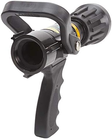 FireHoseDirect Heavy Duty Aluminum 1 1/2 inch pistol grip nozzle with Durable Rubber Bumper (NH) - Image 3
