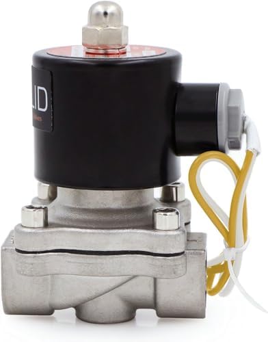 U.S. Solid 1/2" Stainless Steel Electric Solenoid Valve 110VAC Normally Closed Air Water(Pack of 20) - Image 6