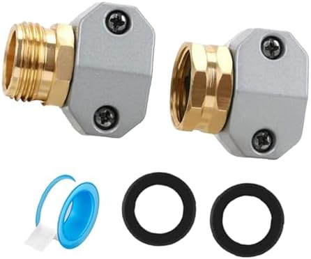 3X Garden Hose Repair Kit, Garden Hose Repair Accessories, Fit for 3/4 Inch and 5/8 Inch Hose with - Image 7
