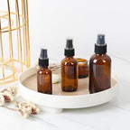 STARSIDE 24-Pack 4oz Amber Glass Spray Bottles with Fine Mist Sprayer - Image 7