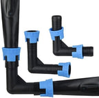 16mm 5/8" Drip Irrigation Tape Shut-Off Valve End Plug Connector Lock Garden Watering System Greenyhouse to p/;vc Hard Pipe(KSL02-344-150M) - Image 4
