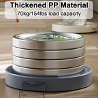 Bottom Watering Tray, Plastic Plant Trays with Wheels, 2 Pcs - Image 5
