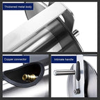 Garden Hose Reel 1/2 Inch Heavy Duty Hose, Outdoor Portable Stainless Steel Hose Storage Stand with Crank, Wall/Floor Mounted Water Pipe Car Roll Hose Holder, Patio Hoses Butler Rack Swivel Bracket - Image 4