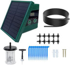 Zopsc Solar Drip Irrigation System for Garden, Digital Display Timer by Technologyconnectsyouandme