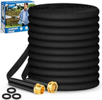 Toolasin Garden Hose 50 FT, Non-Expanding, Lightweight Water Hose with 3/4" by ToolasinGardenHose