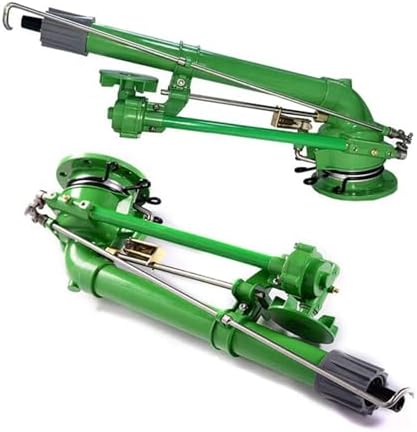 Farm Irrigation Sprinkler Gun, 360° Large-Area Metal Water Spray, Heavy-Duty Rain Gun for Industrial Dust Removal and Garden Irrigation, 2 Inch - Image 4