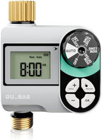 QUOBAS Brass Sprinkler Timer, Programmable Water Hose Timer for Garden Hose by QUOBAS