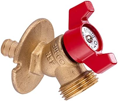 5 Piece EFIELD 1/2 in. Pex Inlet x 3/4 in. MHT Outlet Sillcock Hose Bibb - Image 4