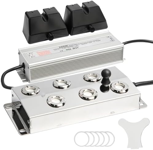 Ultrasonic Mist Maker Fogger 6 Heads, 5000ml/H Ultrasonic Fogger by Toriexon