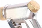 High Pressure Water Spray Gun Metal Brass Nozzle Garden Hose Pipe Lawn Wash Sprayer Sprinkler Tool Guns(Silver) - Image 5