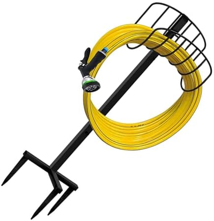Garden Hose Holder, Metal Pipe Bracket, Water Hose Storage Rack, Suitable for Hanging Garden Hoses, Sprinklers, And Other Tools - Image 5