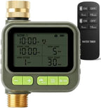 1 Zone Water Timer with Brass Inlet Outlet, Sprinkler Timer for Garden Hose by Unknown