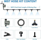 Outdoor Mister System for Outside Patio, Misting Cooling Kit+Timer 65Ft|20M - Image 6