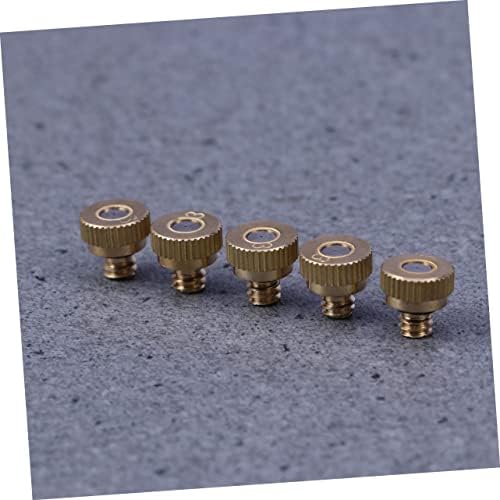 BESPORTBLE 90pcs Brass Atomizing Nozzle for Outdoor Cooling System Leak Misting Sprayer for Landscaping and Humidification Efficient Water and Energy Saving - Image 6
