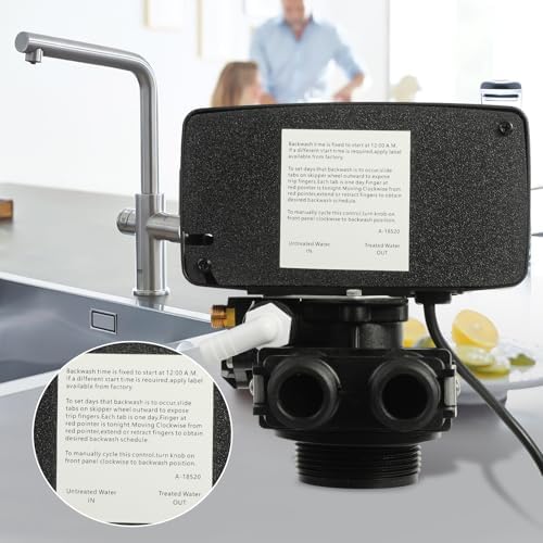 Water Softener Control Valve, 110V Flow Type, Digital Timer Display for Water Treatment System - Image 5