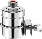 304 Stainless Steel Float Valve, 1/2" 3/4" 1" Auto Shut Off Mini Float Valve+Fixing Clamp, Stainless Steel Fully Automatic Water Level Control Float Valve, With Narrow Edge Clamp (Size : 1 inch) - Image 2