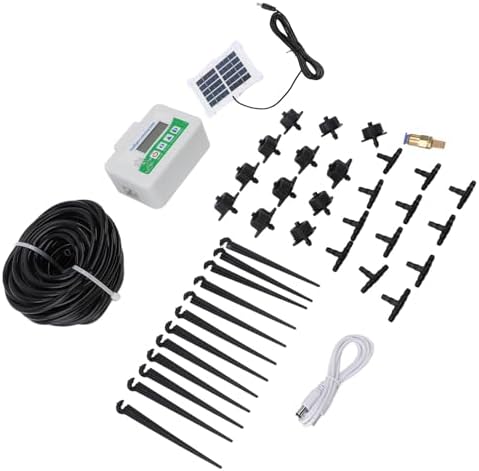 Solar Powered Watering Timer, Programmable Automatic Irrigation Controller, for Garden, Farmland, Lawn - Image 3
