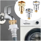 Copper Auto Stop Washing Machine Valve - Image 4